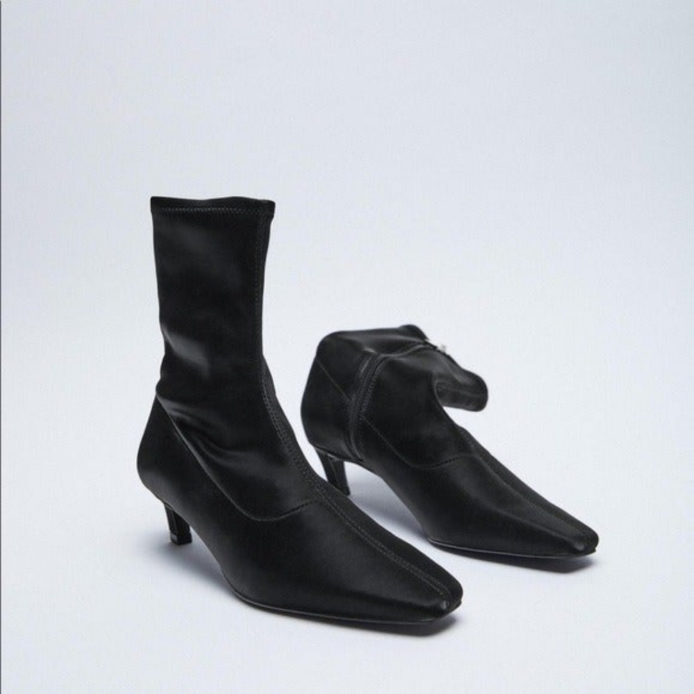 ZARA Kitten Heels Shoes Size 6 1/2 BNWT